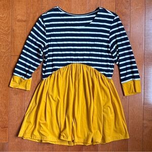 Striped Babydoll Top